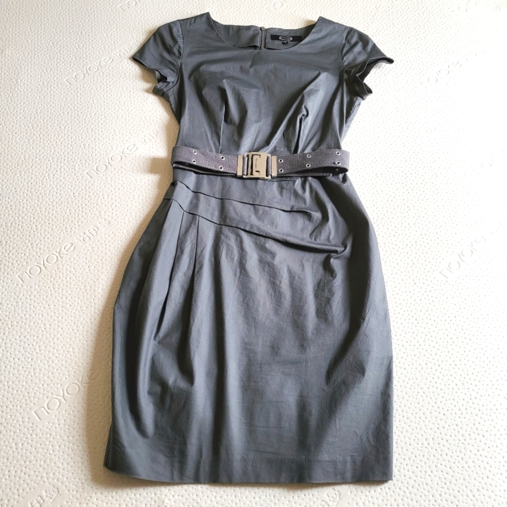 LEVUSU Military Green Dress Size XS